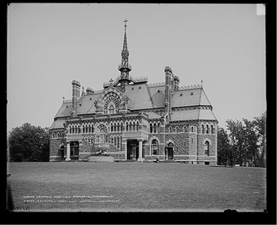 Caldwell Hart Colt Memorial, Hartford, Ct., c1905. — historic photograph