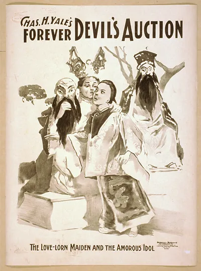 Chas. H. Yales forever Devils auction