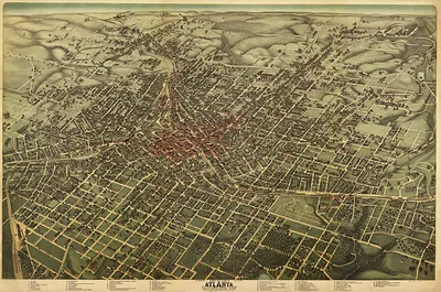 Atlanta, Georgia, 1892