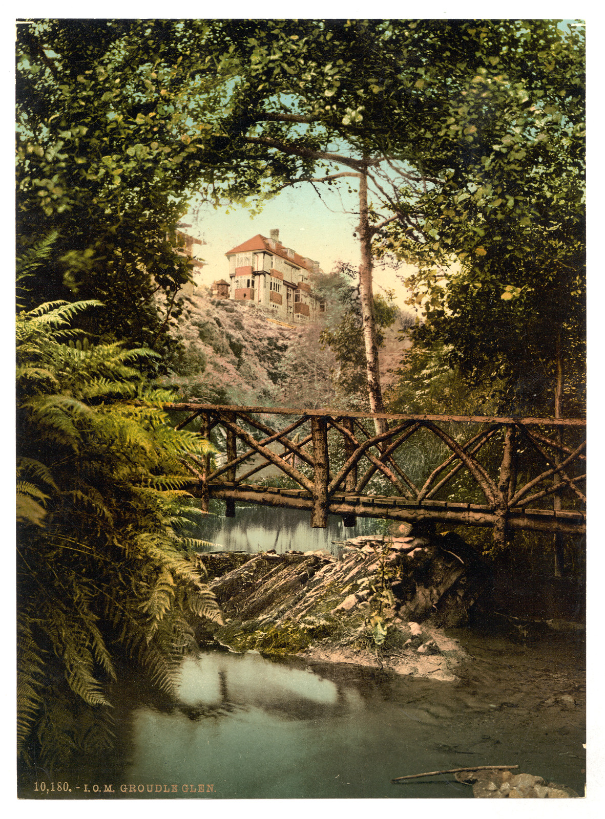 Groudle Glen and Hotel Isle of Man England, [between ca. 1890 and ca. 1900]. — historic print