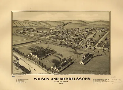 Wilson Mendelssohn, Pennsylvania, 1902