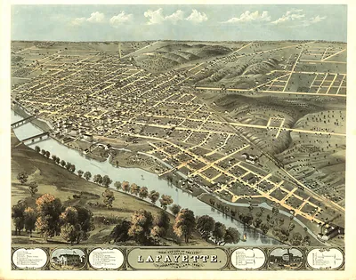 Lafayette, Indiana, 1868