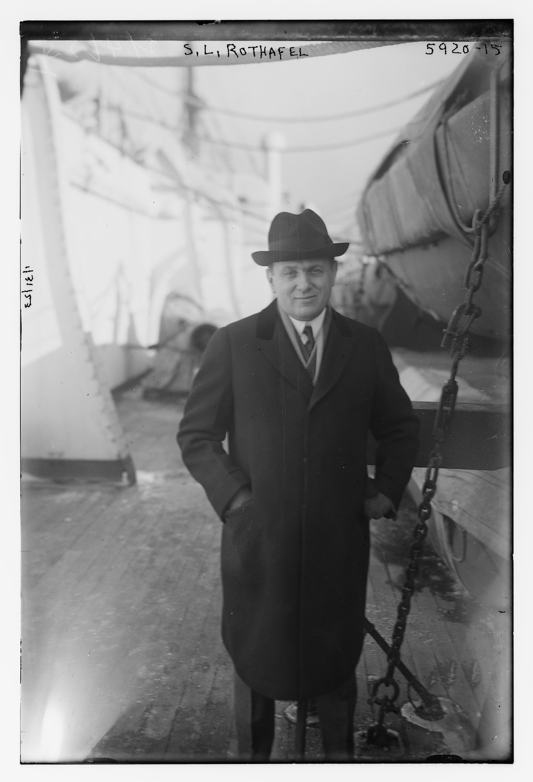 S.L. Rothafel, n/a — historic photograph