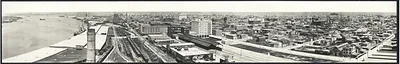 Harbor and city of Galveston, Texas, 1915