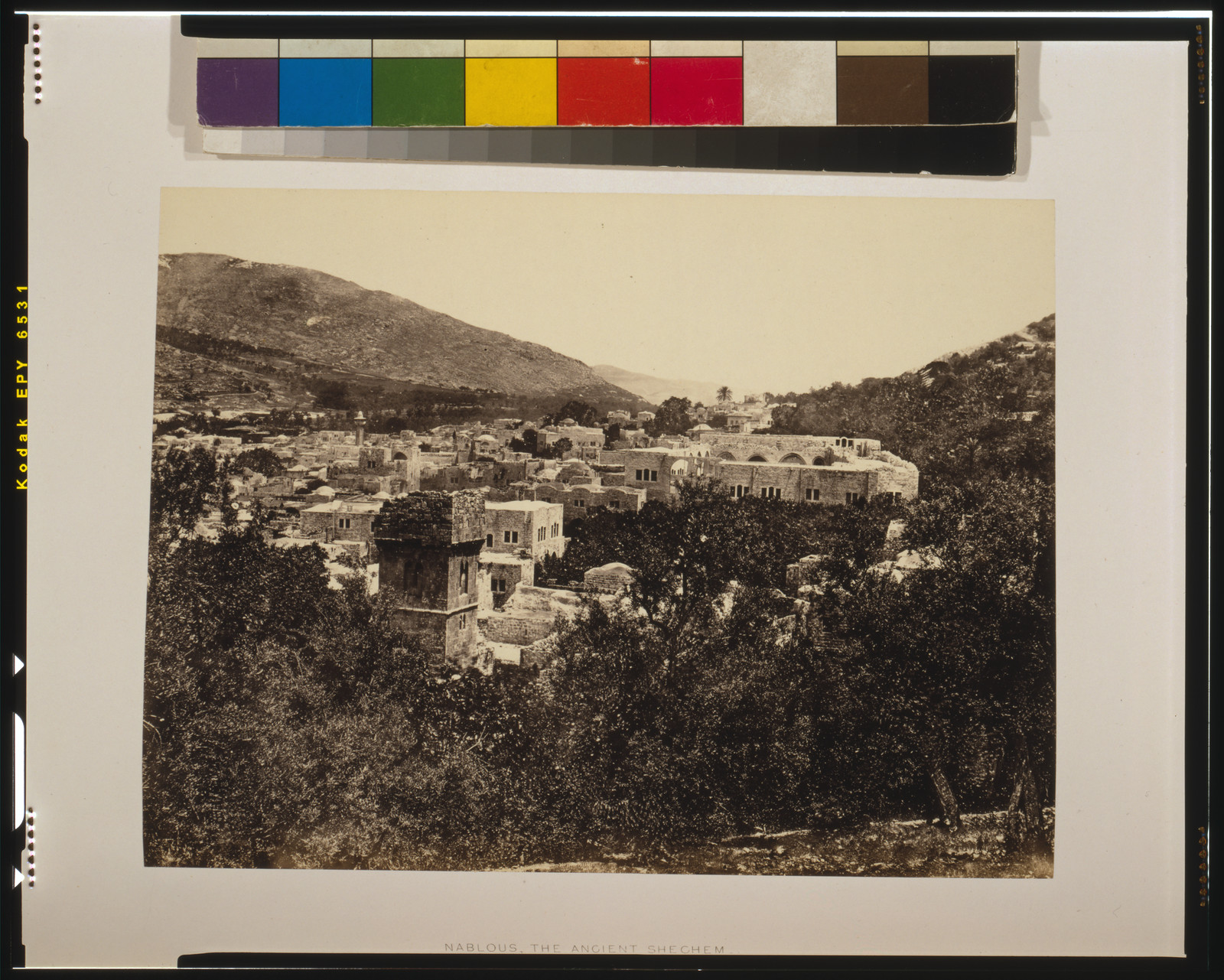 Nablous, the ancient Shechem, [1862?] — historic photograph