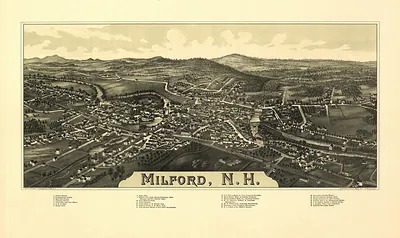 Milford, New Hampshire, 1886