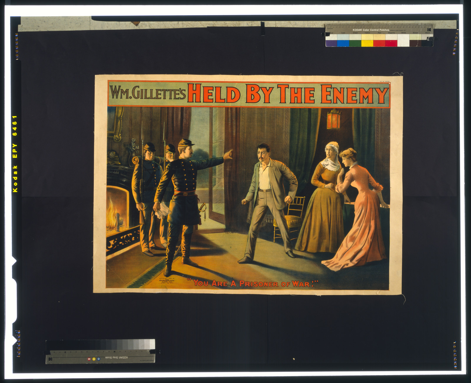 Held by the enemy., Cin'ti ; N.Y. : Strobridge Lith. Co., c1898. — vintage poster