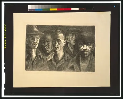 Defense workers / M. Soyer.