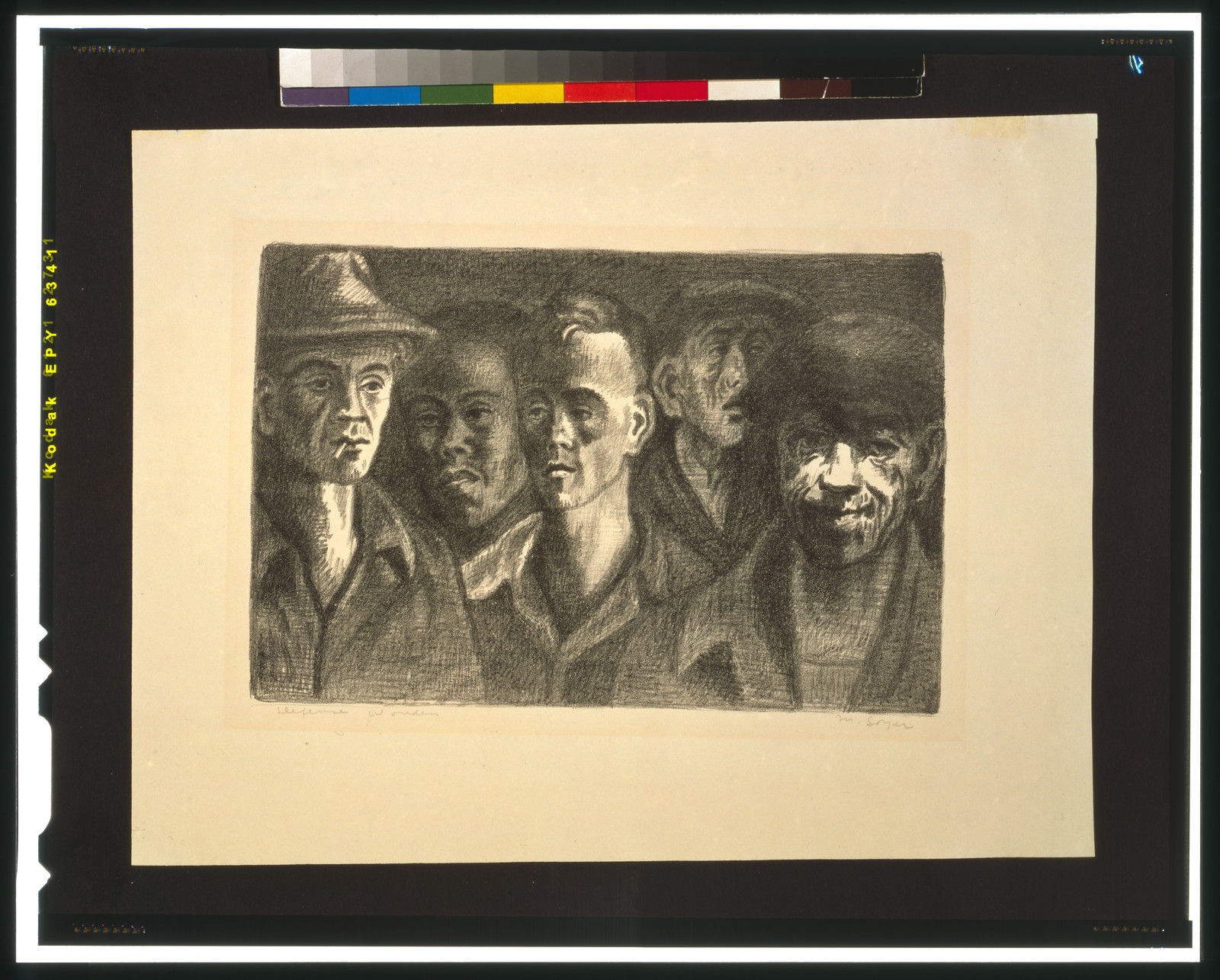 Defense workers / M. Soyer., [1942 or 1943] — antique lithograph