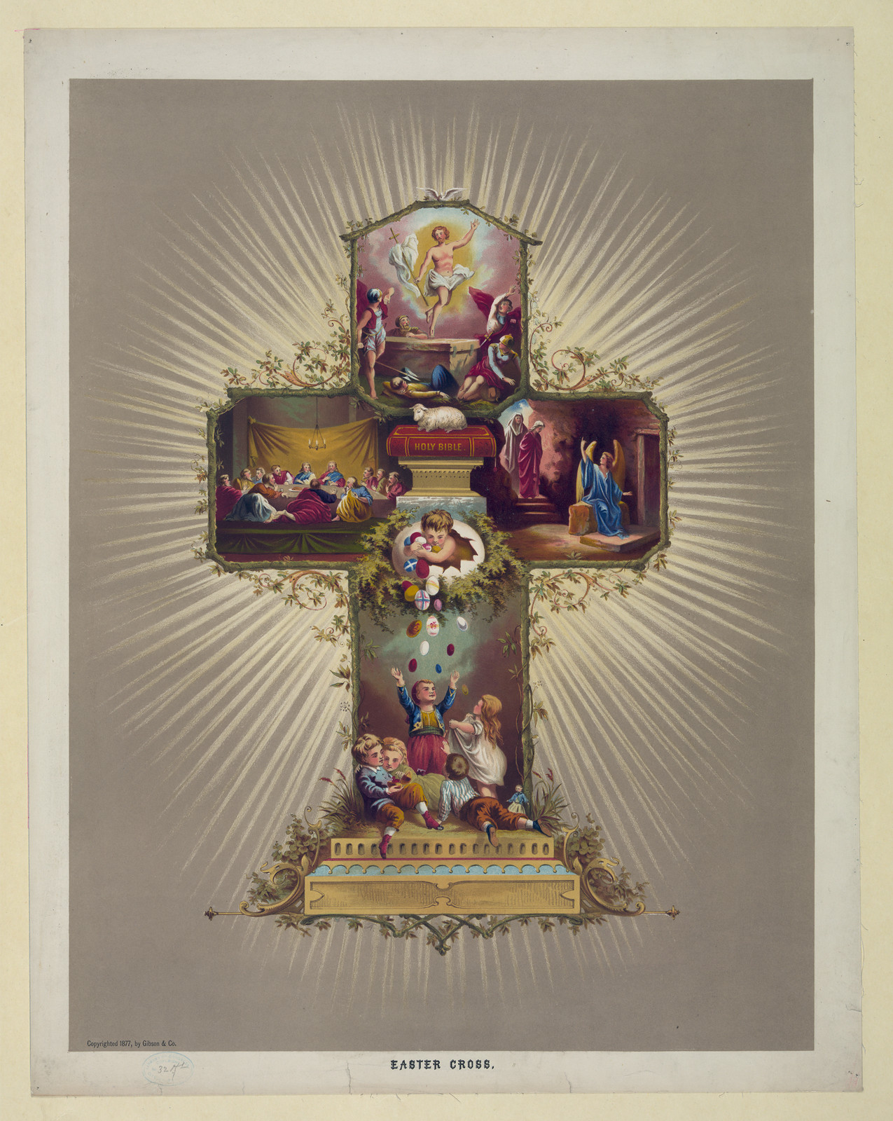 Easter Cross — historic image
