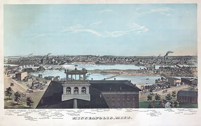 Minneapolis, Minnesota, 1874