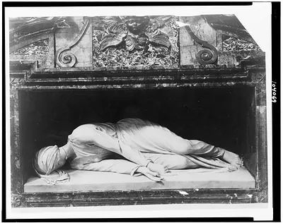 [Statue of Saint Cecilia]