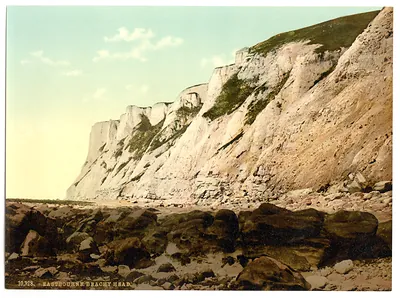 Beachy Head from below Eastbourne England