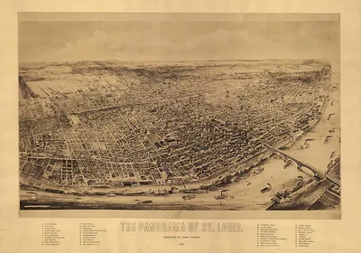 St Louis 1800 s 3, Missouri