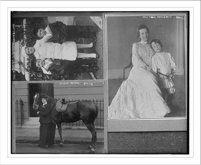 Billie Burke with horse