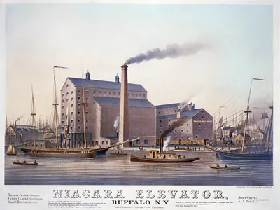 Niagara elevator, Buffalo, N.Y. / Sage, Sons & Co. Lith. Print'g and Man'fg Co., Buffalo, N.Y.