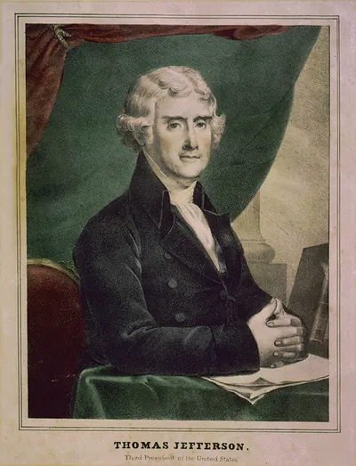 Thomas Jefferson, Third President of the United States