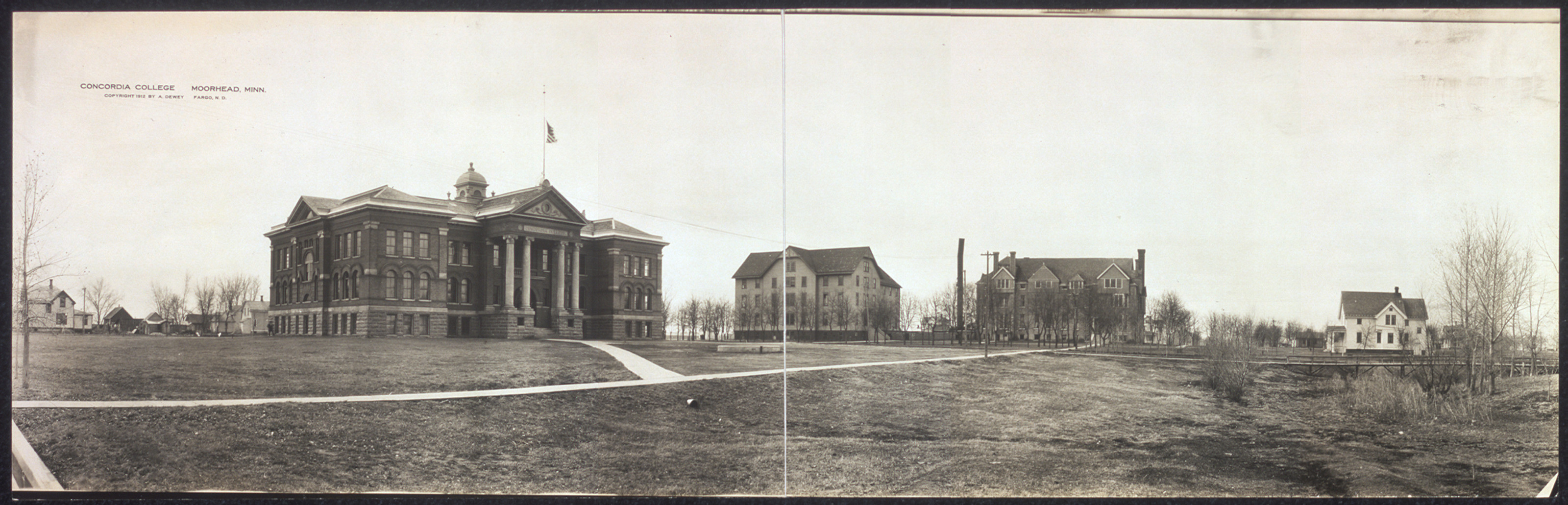 Concordia Coll, Moorhead, Minnesota, 1912, 1912 — historic image