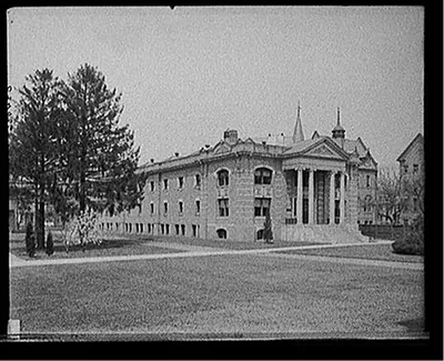 [Science building, Springfield College (?), Springfield, Mass.]