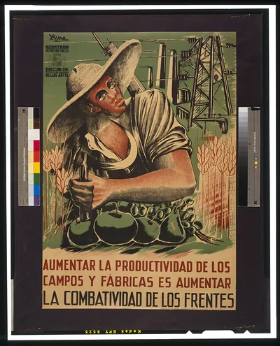 Aumentar la productividad de los campos y fabricas es aumentar la combatividad de los Frentes