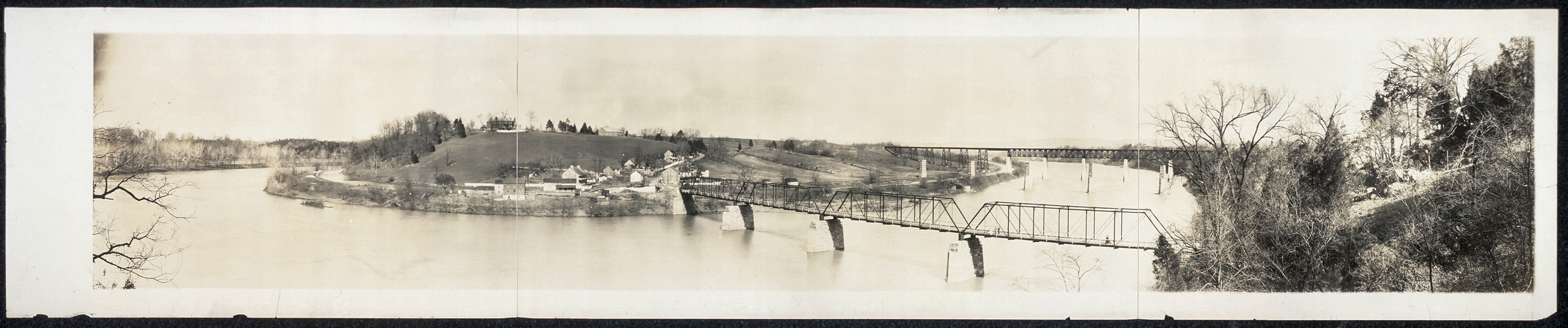 Horse Shoe Bend, Potomac River, Maryland, 1915, 1915 — historic image