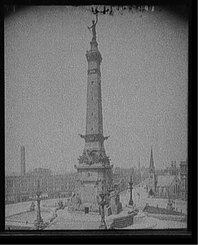 Army and Navy [Soldiers' and Sailors'] Monument, Indianapolis, Ind., c1904. — historic photograph