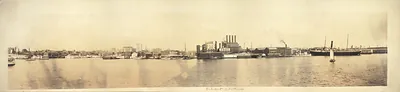 Baltimore Waterfront, Maryland, 1904