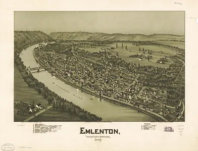 Emlenton, Pennsylvania, 1897