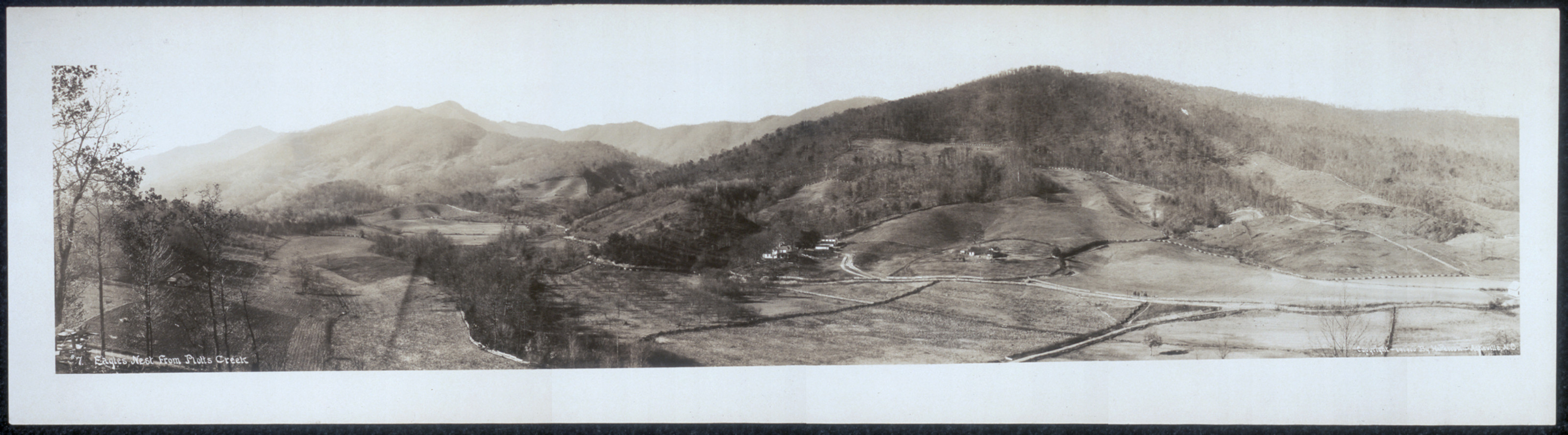 Eagles Nest from Plotts Creek, North Carolina, 1911, 1911 — historic image