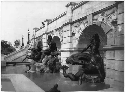 Neptune's Fountain, Library of Congress (West Front), Washington, D.C.