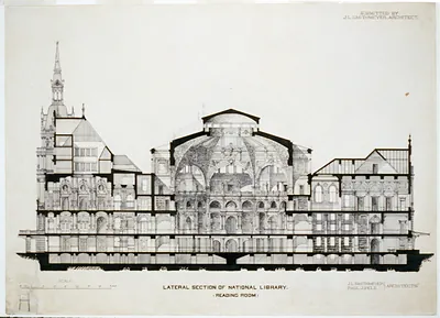 [Library of Congress (National Library") Washington D.C. Section