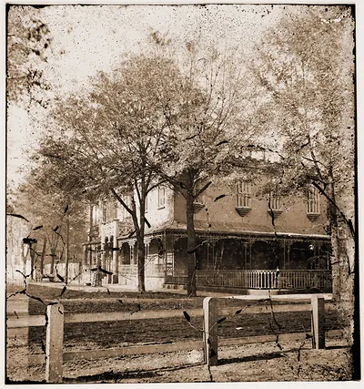 Savannah Georgia. Meldrim house General Shermans headquarters
