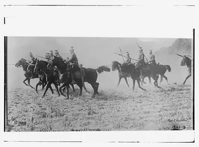 Uhlans advancing