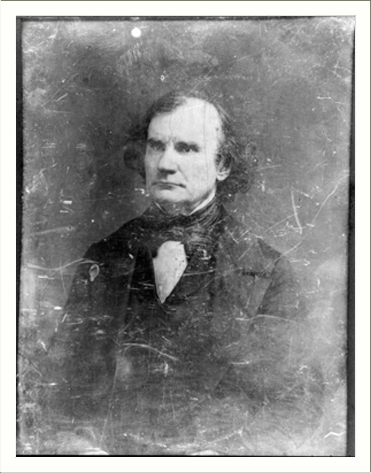 [James M. Mason, three-quarter length portrait, facing left], [between 1844 and 1860] — historic photograph