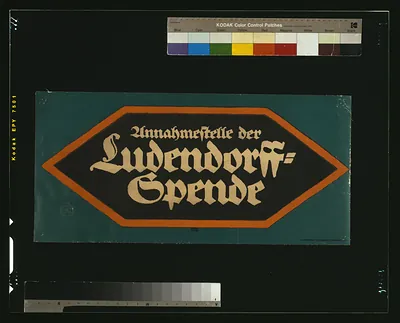 Annahmestelle der Ludendorff-Spende / Bernhard.