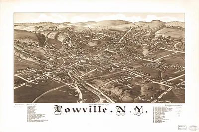 Lowville, New York, 1885