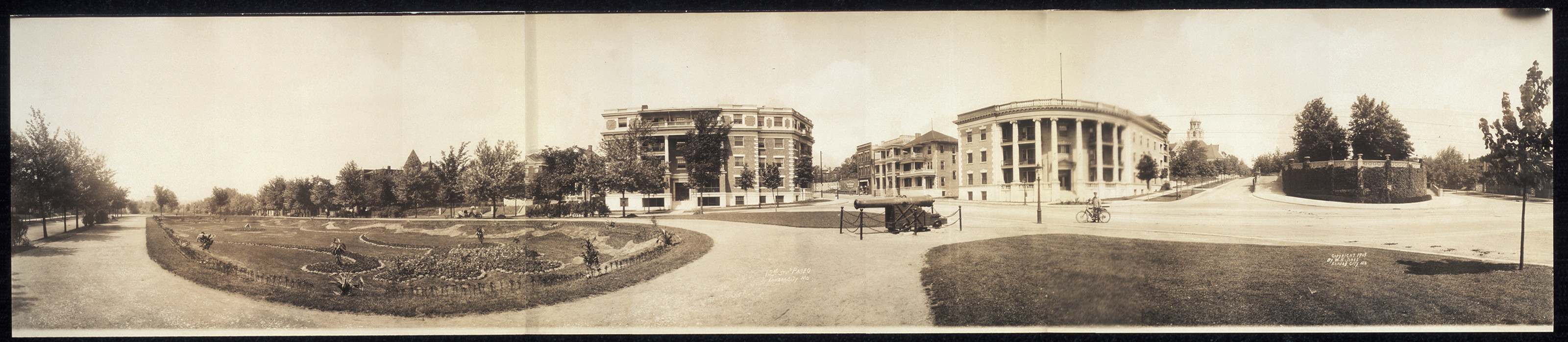 12th St. Paseo Kansas City, Missouri, 1909, 1909 — historic image