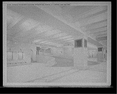 Entrance to suburban concourse, Grand Central Terminal, N.Y. Central Lines, New York