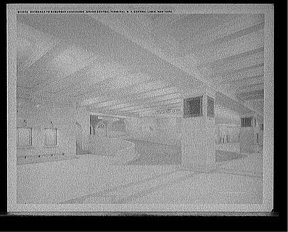 Entrance to suburban concourse, Grand Central Terminal, N.Y. Central Lines, New York, c[between 1910 and 1920] — historic photograph