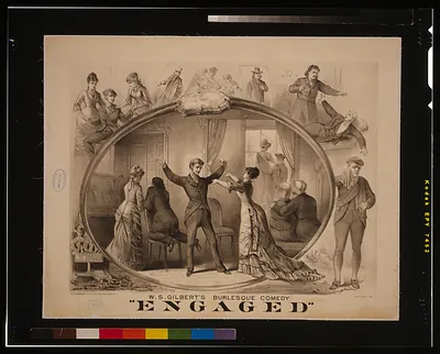 W.S. Gilberts burlesque comedy Engaged