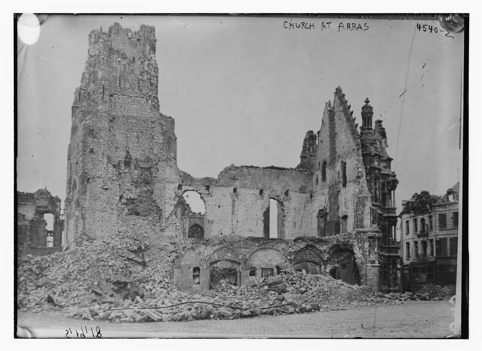 Church at Arras, n/a — historic photograph