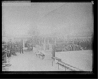 U.S.S. Richmond, church service