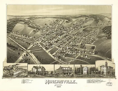 Minersville, Pennsylvania, 1889