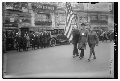 Actors parade
