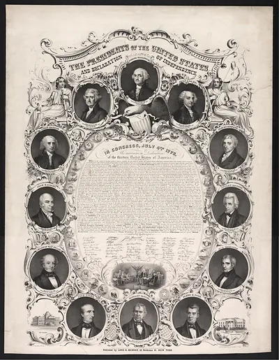The Presidents of the United States and Declaration of Independence