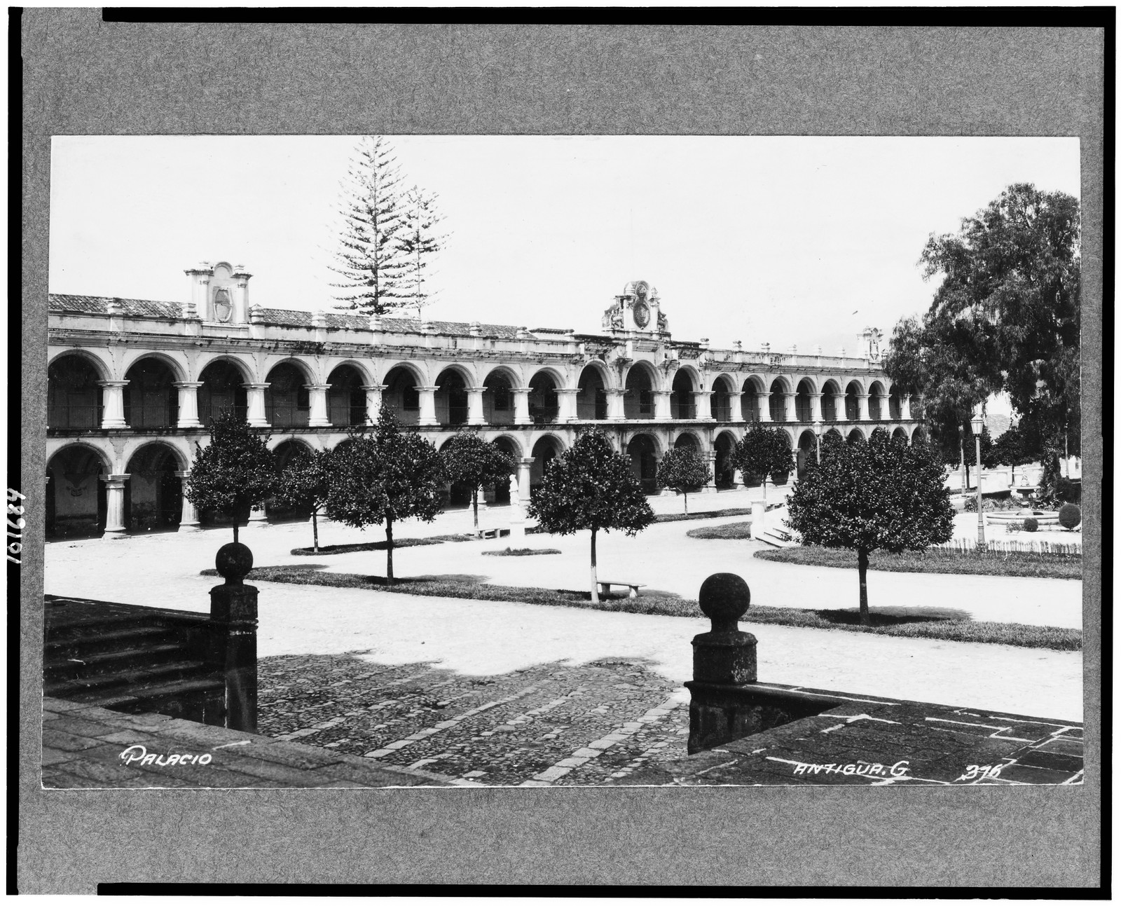 [Palace of the Captains General, Antigua, Guatemala], [193-?] — historic photograph
