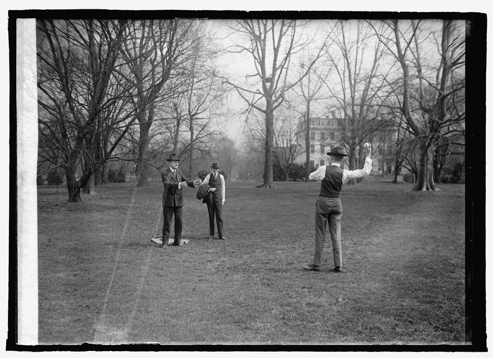V.P. Coolidge & boys, 3/22/22, [19]22 March 22. — historic photograph