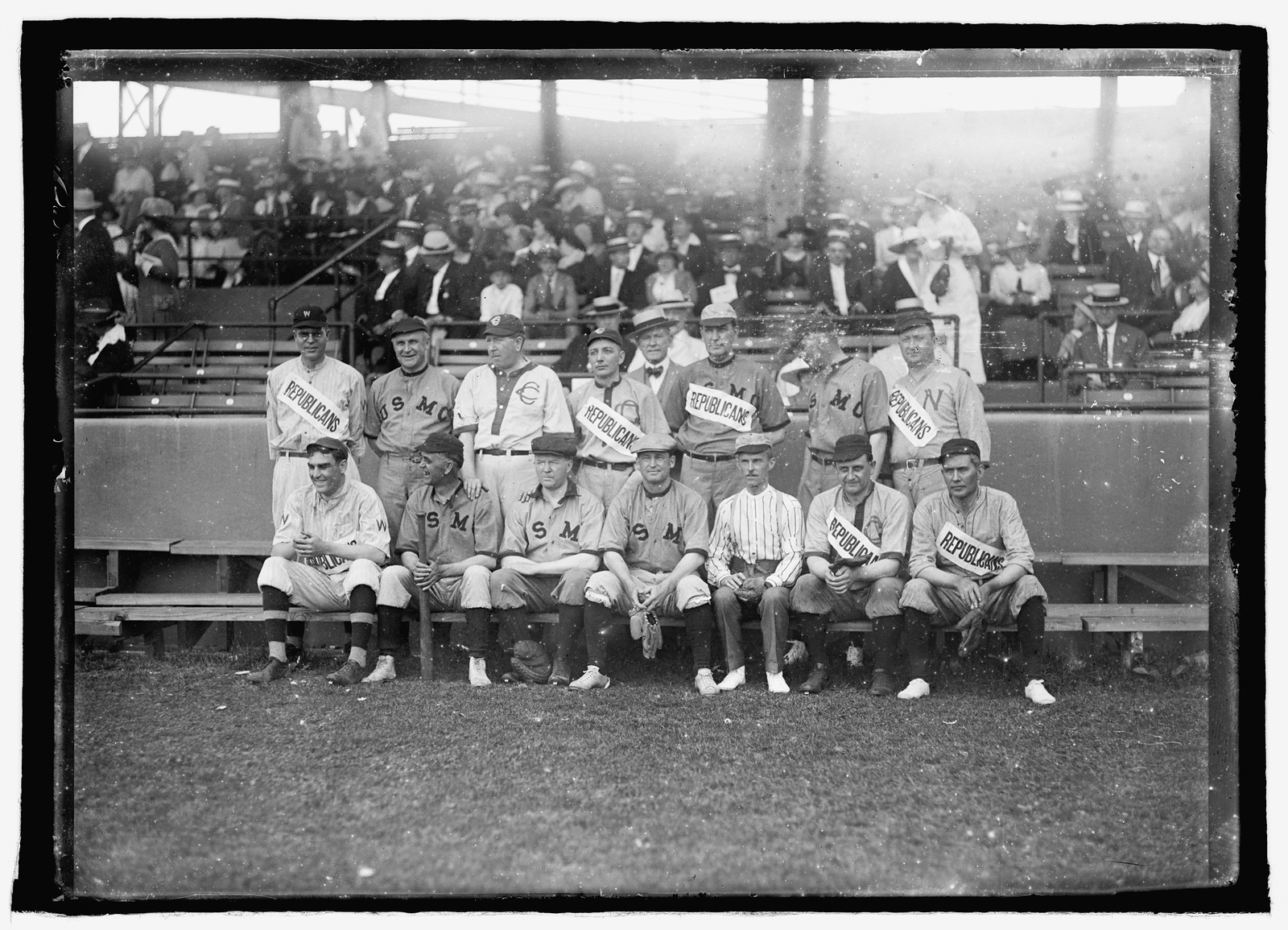 Congressional ballgame, 1918, 1918 — historic photograph