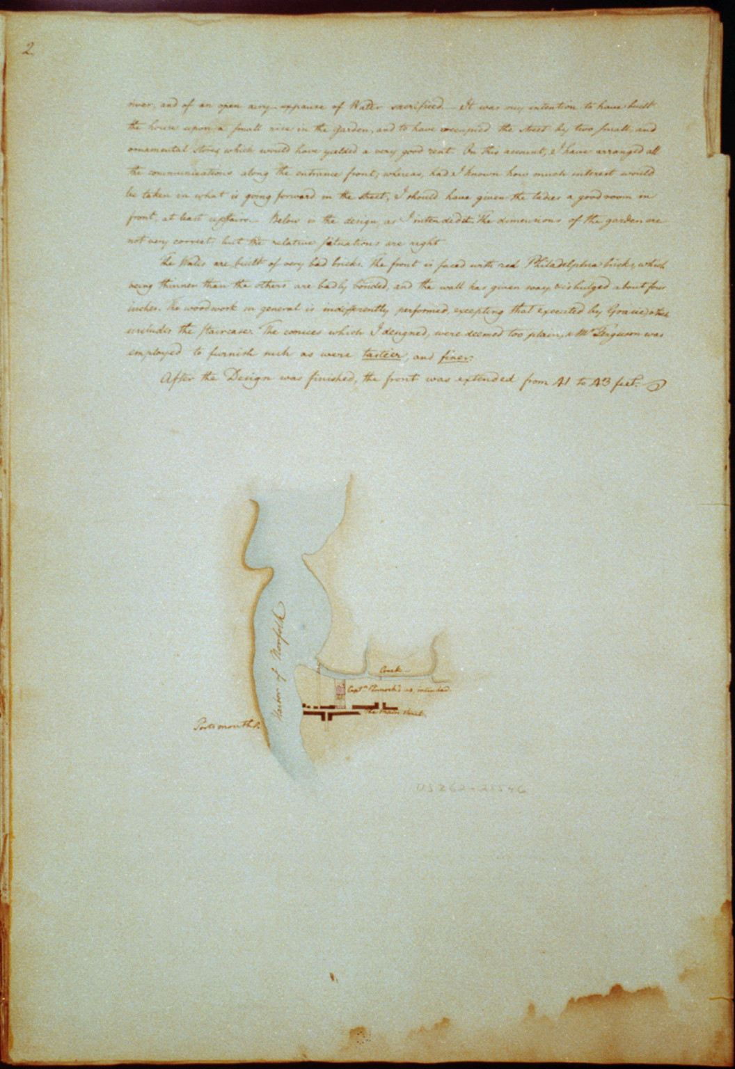 [Houses and a church (Buildings Erected or Proposed to be Built in Virginia"). Map of Norfolk harbor creek & site plan]", and Engineering (ADE) Drawings" (http://www.loc.gov/rr/print/res/103_ade.html)" — antique map
