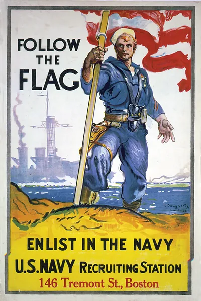 Follow The Flag, Enlist In The Navy